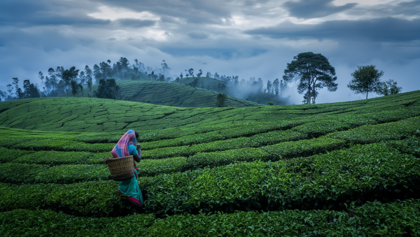Tea Plantations, Nuwara Eliya